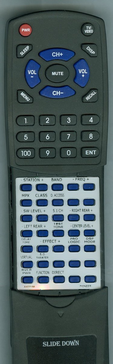 Amazon.com: Replacement Remote Control for Pioneer HTP302, VSXD457
